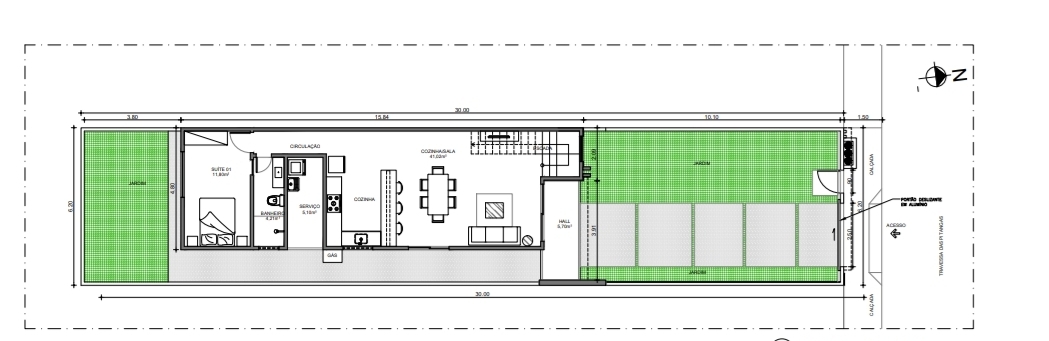 DUPLEX EM RUA PRIVATIVA