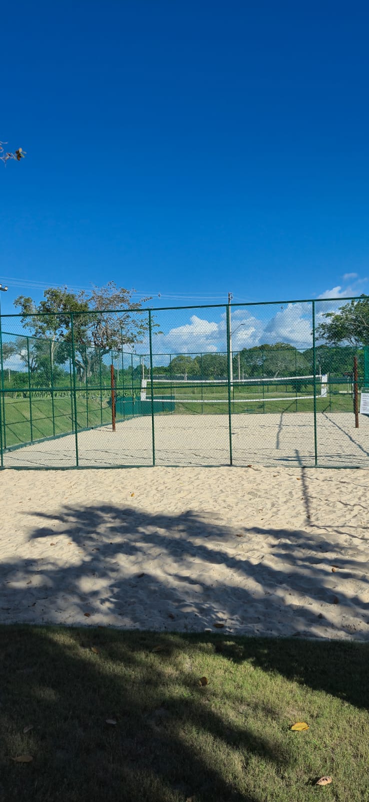 Quadra de vôlei de areia