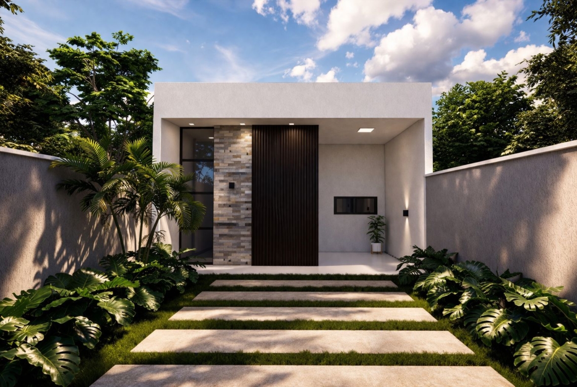Casa Plana – Eusébio – 3 quartos (sendo 2 suítes) – Aquiraz
