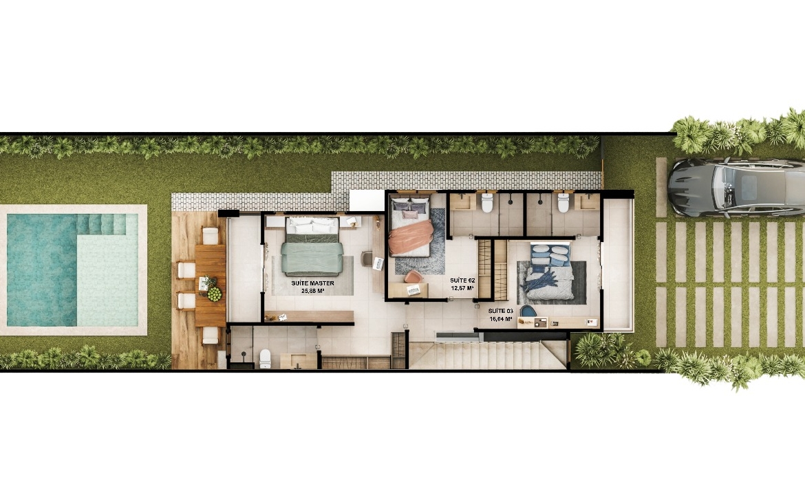 DUPLEX EM CONDOMÍNIO | EUSÉBIO