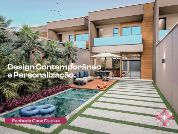 Casa Smart Duplex – Centro de Eusébio – A partir de R$719.000,00