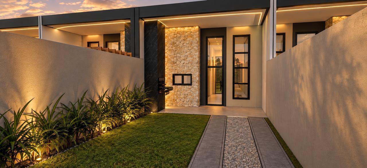 Casa Plana – 3 quartos sendo 2 suítes – Eusébio