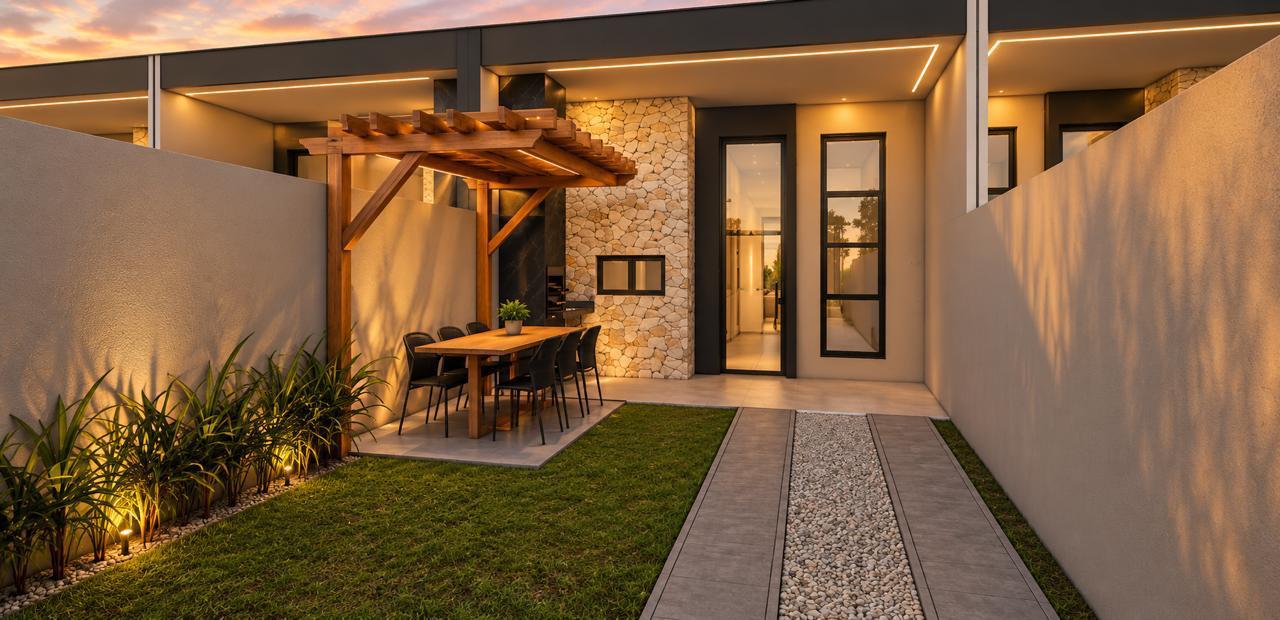 Casa Plana – 3 quartos sendo 2 suítes – Eusébio